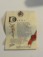 Vintage Lilliput Lane 1995 Vanbrugh Lodge with Deed Signed English Village Piece