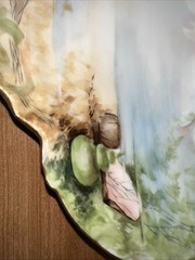 Antique T&V Limoges France Hand Painted Tray