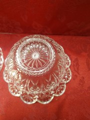 Vintage DePlomb Lead Crystal Candy Dish With Lid- Gorgeous Design!