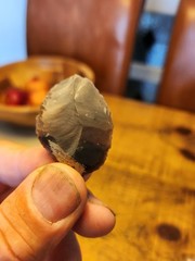 “Rare” lower Paleolithic to Early bronzeage scraper with retouch see description