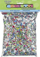 Jumbo Bag of Foil Confetti, 10oz,Party Tableware & Serveware