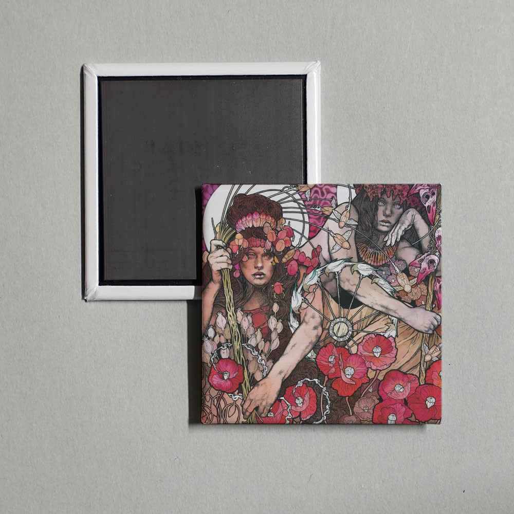 Baroness – The Red Album Album Cover Locker Fridge Magnet