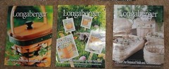 1999 LONGABERGER ~ 2 Wish Lists Catalogs & 5 Flyers ~ NEW