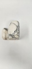 Stunning Vintage Restoration Hardware Solid Marble Scrolled Bookends Pair- Heavy