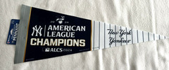 NY YANKEES AL CHAMPIONS PENNANT 2024 ALCS POSTSEASON PLAYOFF WORLD SERIES BANNER