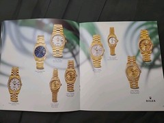 1995 Rolex “The World of Rolex” Catalog Booklet – Swiss Printed- Dealer Copy