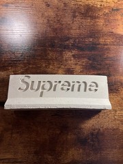 Supreme Concrete Gray Decorative Collectible Block