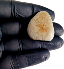 Ancient Prehistoric Neolithic Stone Carved Figurine Idol Worshipper God 3000 BC