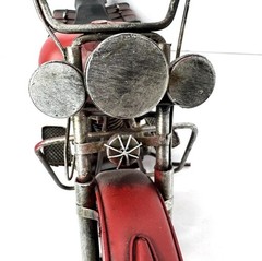 Folk Art Motorcycle Sculpture