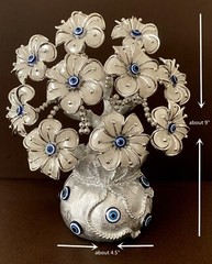 Turkish Blue Evil Eye Tree Home Office Decor Protection Blessing Gift-T11
