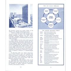 1960s United Nations Visitor’s Guide New York Travel Brochure TF4-BA