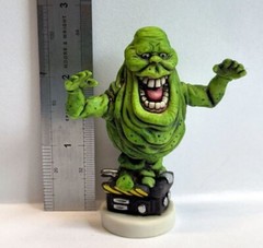 Harmony Kingdom artst Neil Eyre Designs Halloween Green Ghost Box Slimer