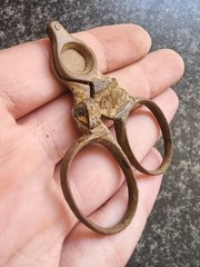 Metal Detecting Find Cigar Cutter Scissors Antique