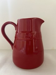 Longaberger Red Pitcher