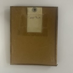 Vintage Silhouette Convex Bubble Glass Pictures 5″ x 4″