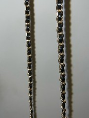 Chanel VIP Limited Mark Rhinestone Black Gold Pearl Bag