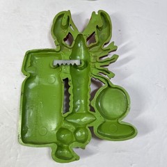Vintage 1975 Homco Wall Hanging Plaques Lobster Vegetables Farmhouse Cottagecore