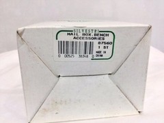 Charming Tails – Mailbox and Bench – 87560 Brand-new in original un-opened box