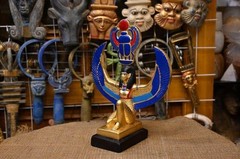 Isis Statue Antiques Pretty Gift Ancient Egyptian Mythology Rare Stone Sculpture
