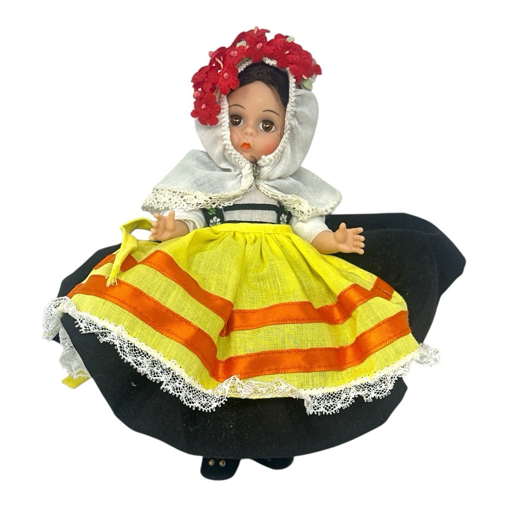 Madame Alexander International-8″ Doll Greece-Girl – No Box No Stand