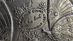 VINTAGE SIGNED ARTHUR COURT BUTTERFLY COLLECTIBLE (1997) Neiman Marcus EUC