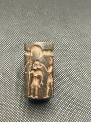 Sassanian old jasper stone cylinder seal bead