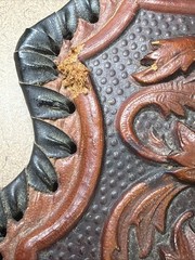 Vintage Medieval Wall Decorative Arts Coat Of Arms Europe 9×7” Used WOW!