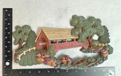 Home Interior Vtg 1990s Plastic Country Themed Wall Decor Hangings Set Of 3