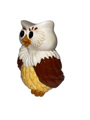 Adorable Ceramic Owl Piggy Bank ￼/ Figurine made By Insights 6”