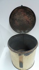 ART DECO TIN SUGAR CANISTER VINTAGE RETRO KITCHEN AUSTRALIANA KITCHENALIA