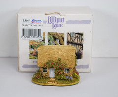 Lilliput Lane Peasants’ Cottage. Mint in its original box with a deed.