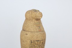 PHARAONIC ANCIENT EGYPTIAN BABOON CANOPIC Jars Old Egyptisn Mummification EGYCOM