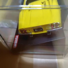 Hot Wheels Ferrari 246 GT Dino Yellow Diecast Model 1:43 Scale