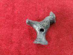 Vintage Clay Rooster Whistle (?) Unknown origin