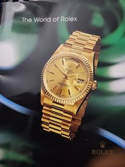 1995 Rolex “The World of Rolex” Catalog Booklet – Swiss Printed- Dealer Copy