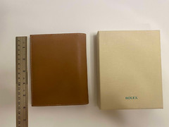 Rolex Geneva Brown Notebook VIP Gift