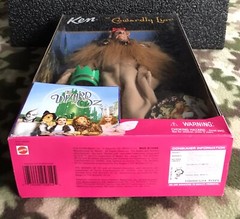 KEN AS COWARDLY LION, THE WIZARD OF OZ BARBIE, #26384, GOOD IN BOX, NRFB, 2000!