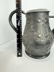 Mackenzie-Childs Black Metal Sunflower Watering Can Large 15″ x 12″ Rare! HTF!