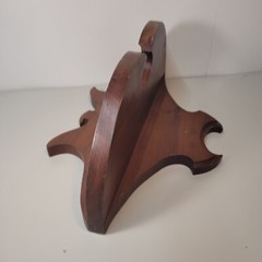 VTG Antique Wood Victorian Edwardian Crescent Moon Unique 18″ x 8″ x 12″
