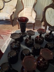 avon cape cod ruby red collection