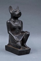 Egyptian Artifacts Rare Authentic Pharaonic Statue Of Egyptian Goddess Bastet BC