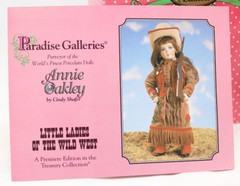 Paradise Galleries Lil Ladies of the Wild West ANNIE OAKLEY 14″ Porcelain Doll