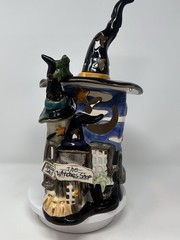Blue Sky Clayworks Halloween The Witches Shop, Village House, Candle House, NEW