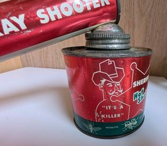 Vintage Sheriff Hot Shot Insecticide Twin-Jet Spray Shooter