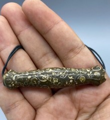 Very Beautiful Pair Of Natural Jasper Stones Beads from Northern Afghanistan