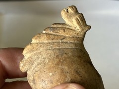 INCREDIBLE PRE-COLUMBIAN IMPERIAL CANOPA CONOPA LLAMA EFFIGY CONTAINER FROM PERU