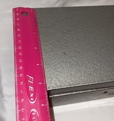 Vintage Metal Steel Storage Box No Key