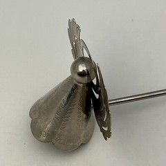 Vintage Silver Metal Angel Candle Snuffer Unbranded