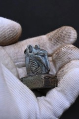 Authentic Ancient Egyptian Antiquities Seth Rare Amulet Necklace Egyptian BC