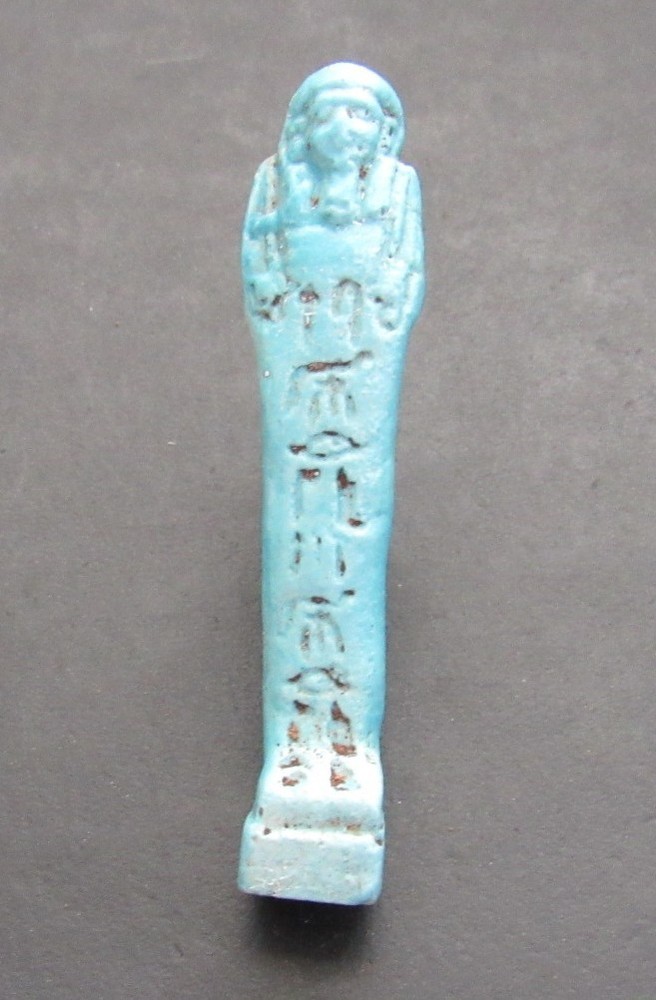 NILE Ancient Egyptian Ushabti Amulet ca 300 BC